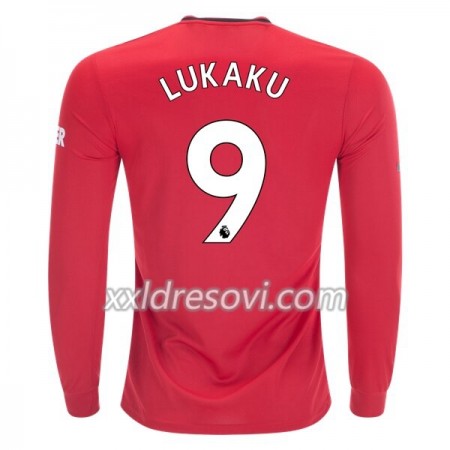 Manchester United Romelu Lukaku 9 Domaći Nogometni Dres 2019-2020 Dugim Rukavima